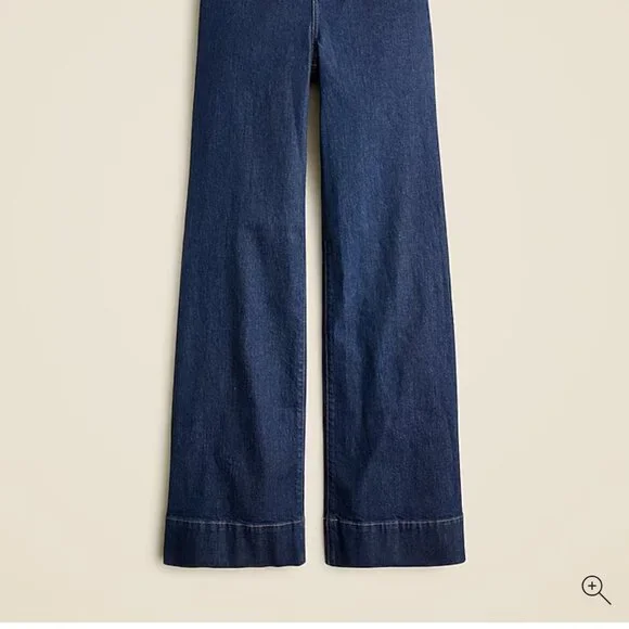 J.Crew High-Rise Denim Trouser Jean 28T - Picture 2 of 8